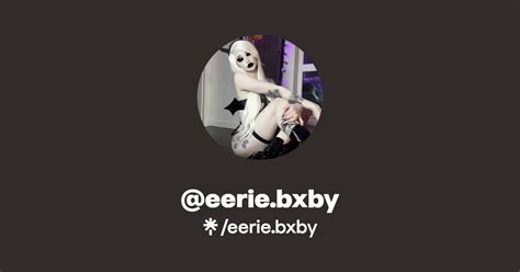 eerie.bxby leaks|Eerie Bxby Nude Tiktok